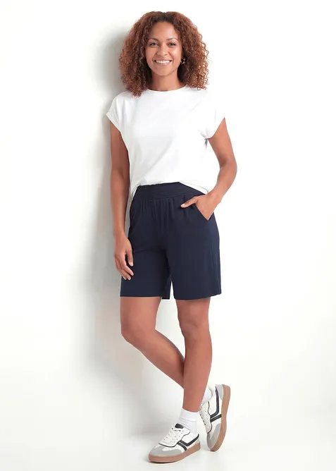 Jersey-Bermuda aus Viskose-Mix, bonprix