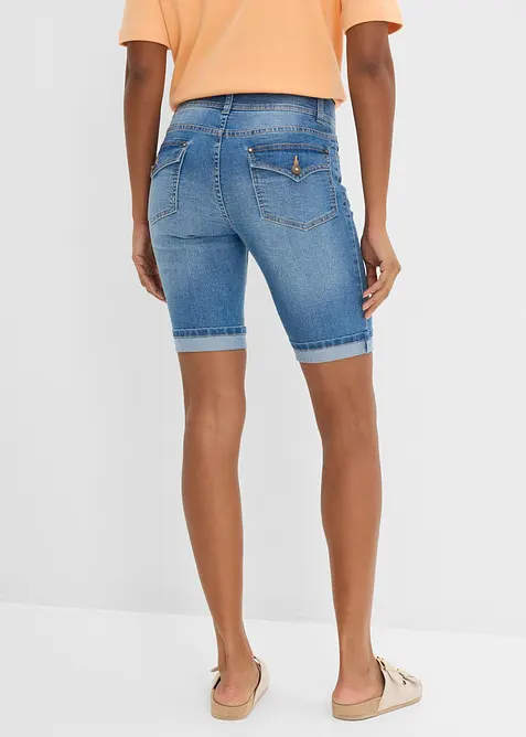 Jeans Bermuda Mid Waist, bonprix
