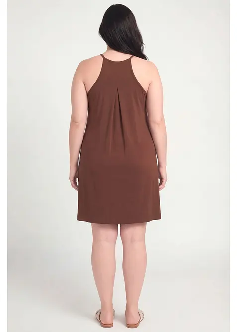 Jerseykleid aus flie&szlig;endem Lyocell-Mix, bonprix