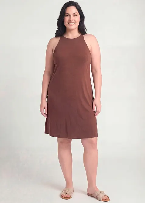 Jerseykleid aus flie&szlig;endem Lyocell-Mix, bonprix
