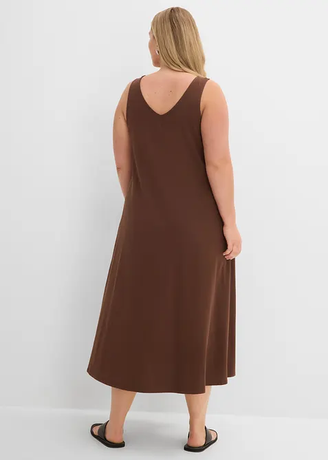 Jerseykleid aus reiner Baumwolle, bonprix