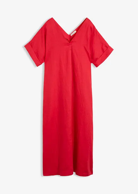 Kaftan-Kleid aus reinem Leinen, bonprix