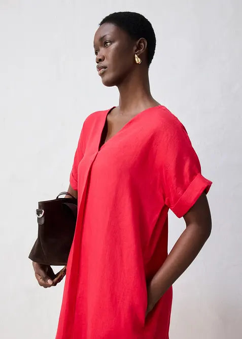 Robe caftan 100&nbsp;% lin, bonprix