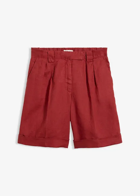 Bermudashorts aus reinem Leinen, bonprix