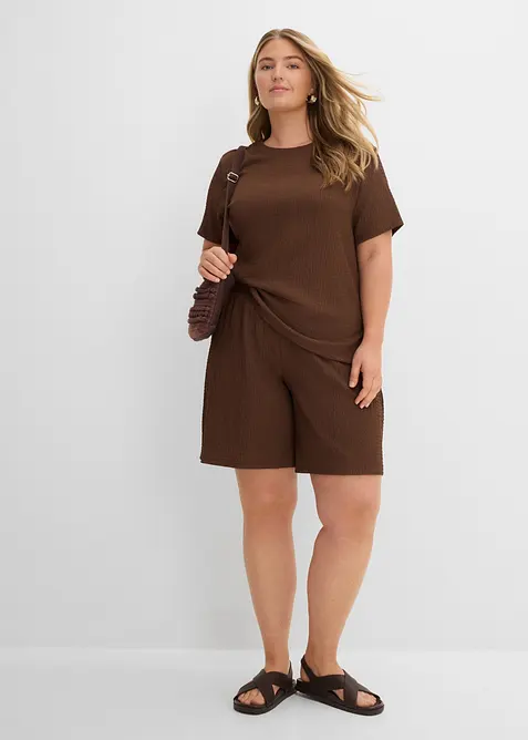 Shirt aus Borkencrepe, bonprix