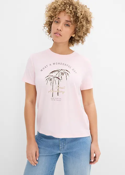 T-Shirt mit Motivprint, bonprix