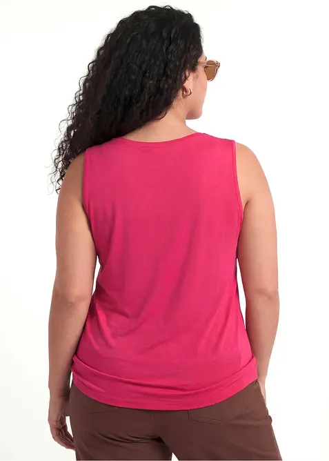 Lot de 2 tops en coton extensible, bonprix