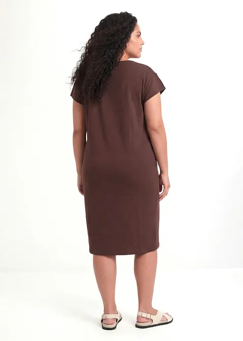 Robe en jersey coton &eacute;pais, bonprix