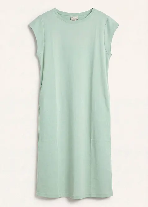 Jerseykleid aus schwerer Bio-Baumwolle, bonprix