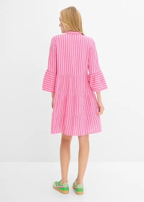 Tunika-Kleid aus luftigem Musselin, bonprix