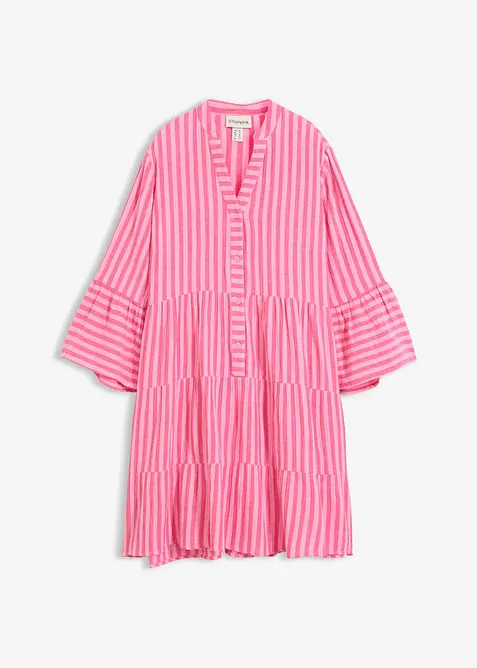 Tunika-Kleid aus luftigem Musselin, bonprix