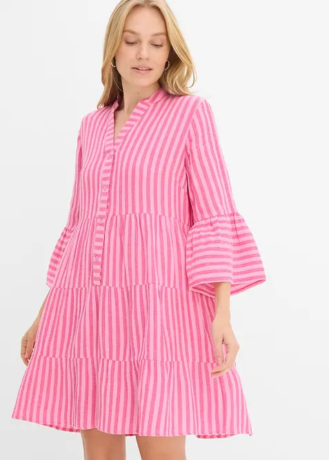 Tunika-Kleid aus luftigem Musselin, bonprix
