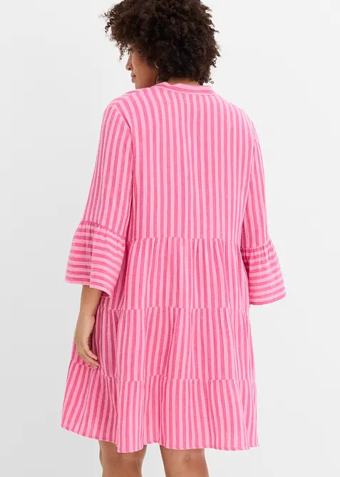 Robe-tunique l&eacute;g&egrave;re en gaze de coton, bonprix