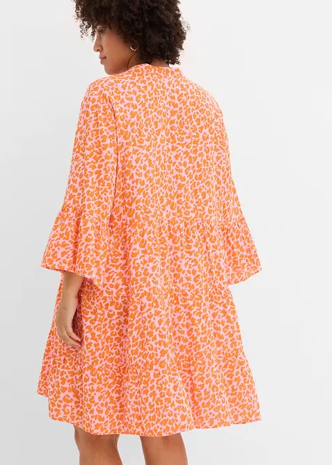 Robe-tunique l&eacute;g&egrave;re en gaze de coton, bonprix