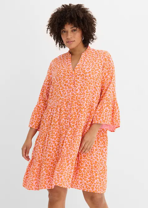 Robe-tunique l&eacute;g&egrave;re en gaze de coton, bonprix