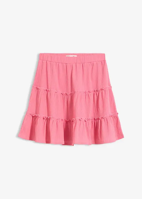 Mini-jupe 100% coton, bonprix