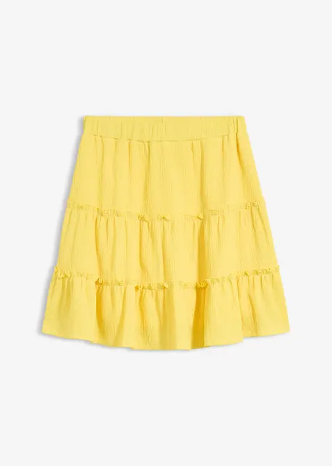 Minirock in strukturiertem Material, bonprix
