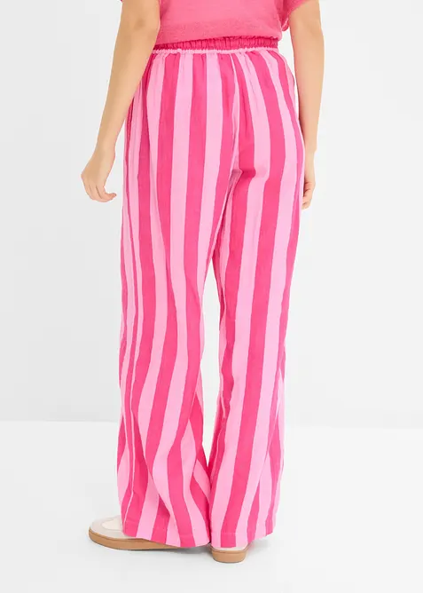 Schlupfhose aus luftigem Musselin, bonprix