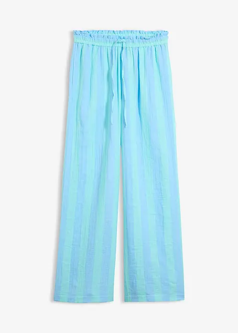 Schlupfhose aus luftigem Musselin, bonprix