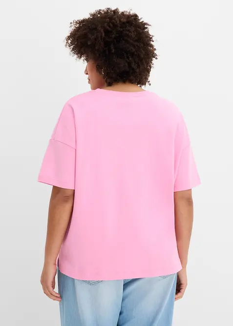 Oversize-Shirt aus reiner Bio-Baumwolle, bonprix