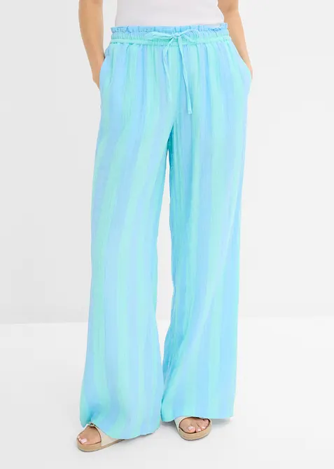 Schlupfhose aus luftigem Musselin, bonprix