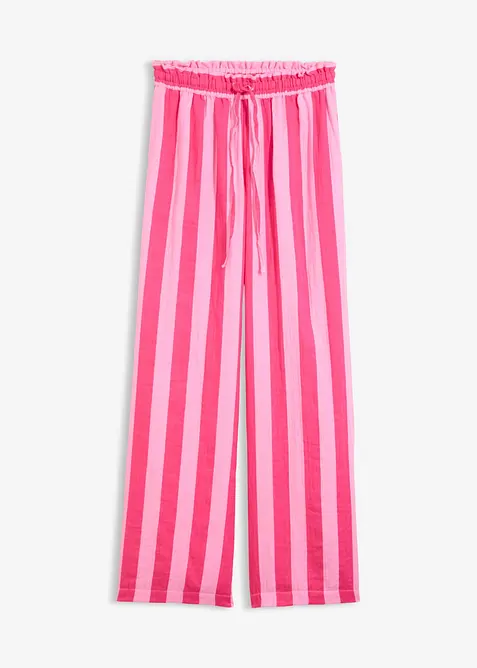 Schlupfhose aus luftigem Musselin, bonprix