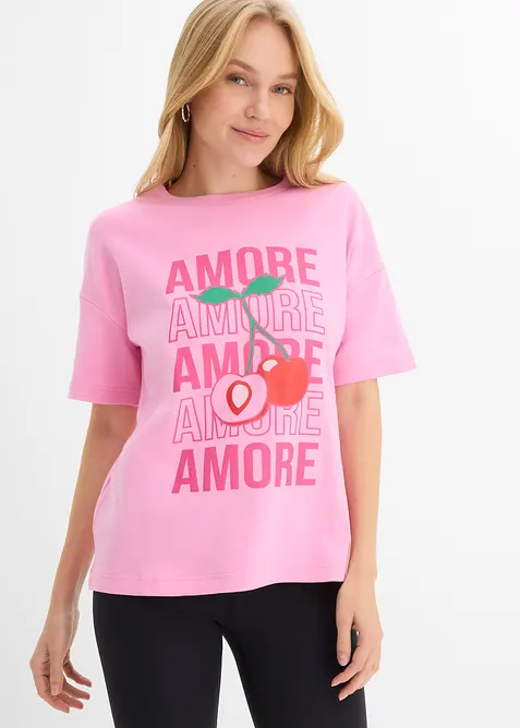 Oversize-Shirt aus reiner Bio-Baumwolle, bonprix