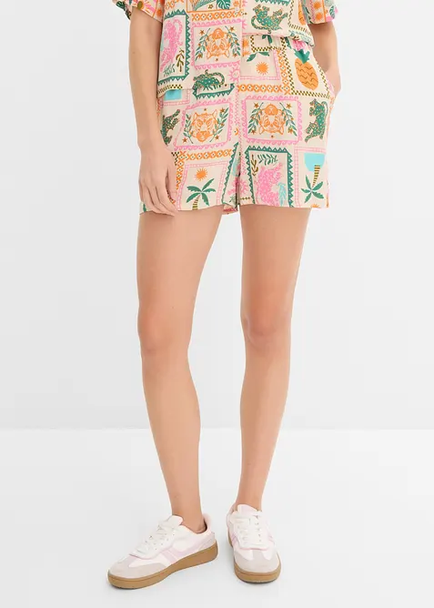 Short fluide en viscose, bonprix