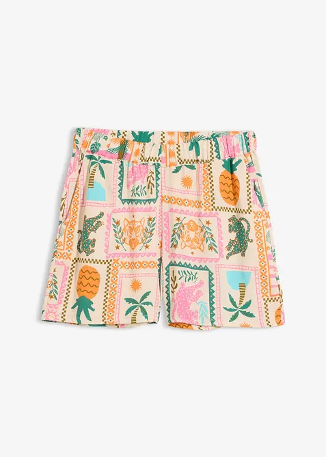 Short fluide en viscose, bonprix