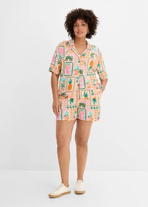 Short fluide en viscose, bonprix