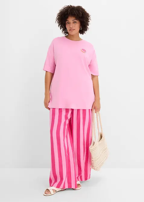T-shirt oversize 100% coton, bonprix