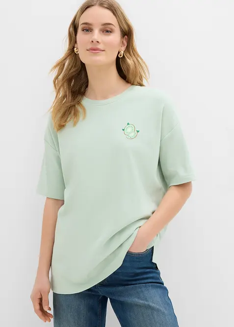 T-shirt oversize 100% coton, bonprix