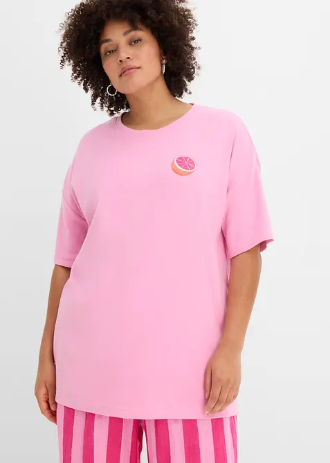T-shirt oversize 100% coton, bonprix