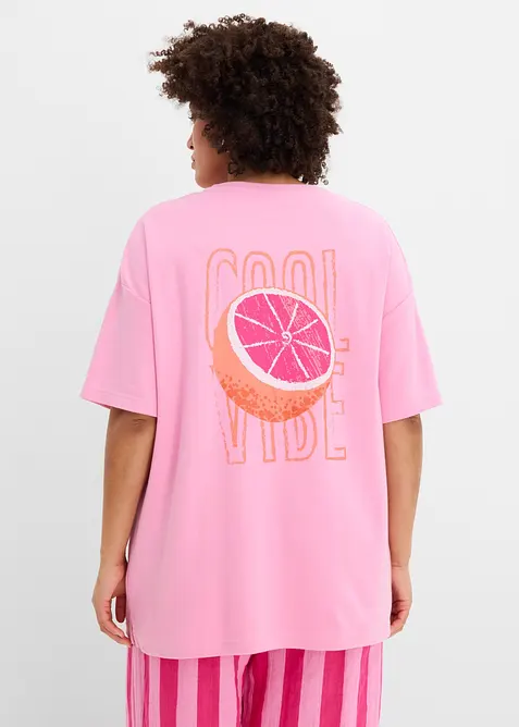 T-shirt oversize 100% coton, bonprix