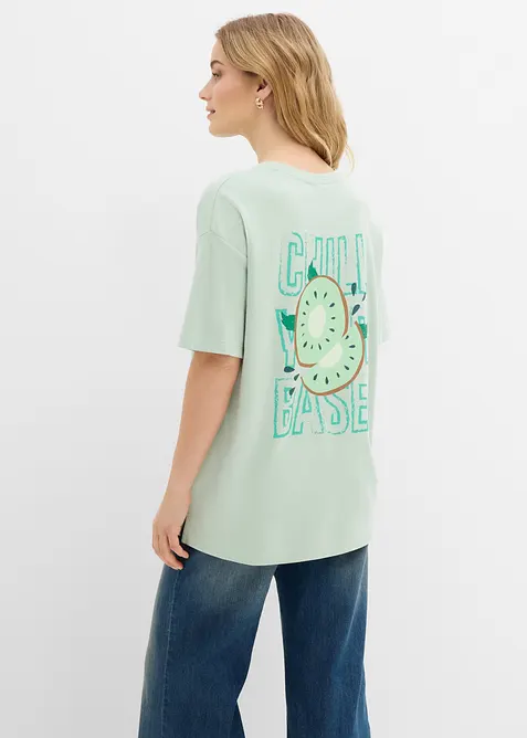 T-shirt oversize 100% coton, bonprix