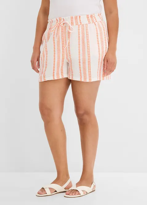 Shorts aus luftigem Musselin, bonprix