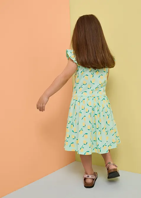 Jerseykleid aus reiner Bio-Baumwolle (3er Pack), bonprix