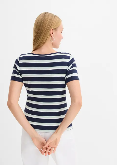 T-shirt en coton c&ocirc;tel&eacute;, bonprix