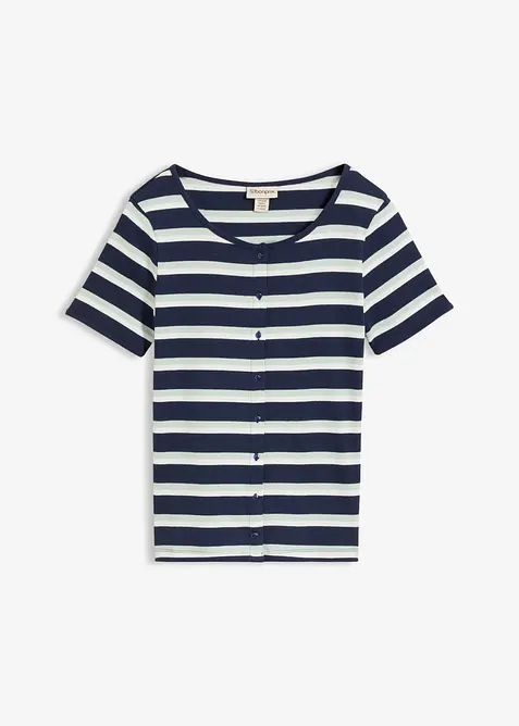 T-shirt en coton c&ocirc;tel&eacute;, bonprix