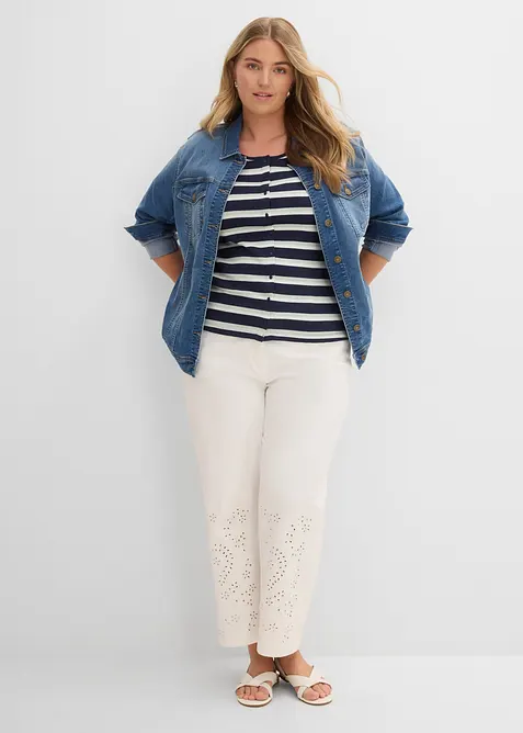 T-shirt en coton c&ocirc;tel&eacute;, bonprix