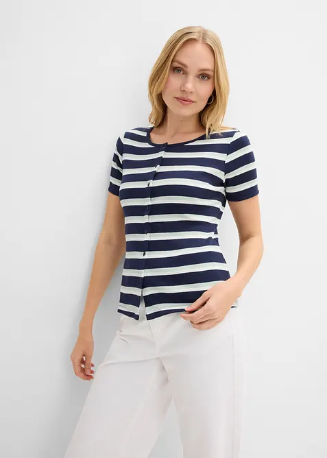 T-shirt en coton c&ocirc;tel&eacute;, bonprix