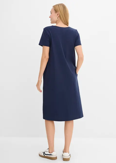 Shirtkleid aus reiner Bio-Baumwolle, bonprix