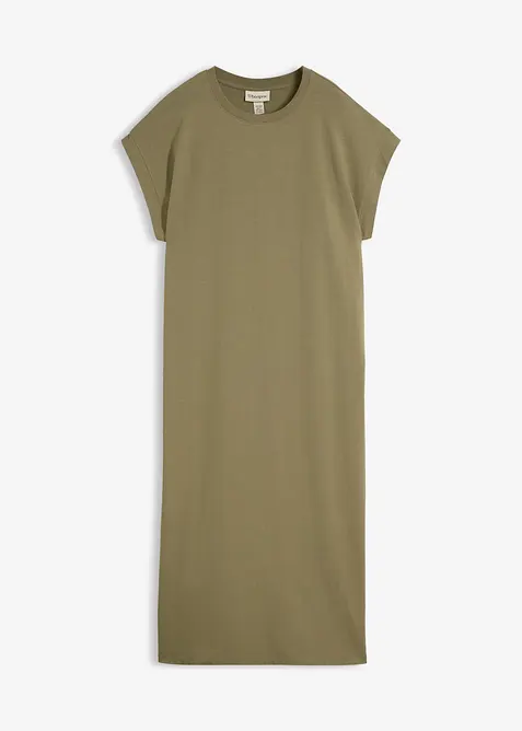 Jerseykleid aus Bio-Baumwoll-Mix, bonprix