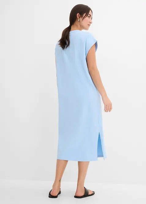 Jerseykleid aus Bio-Baumwoll-Mix, bonprix