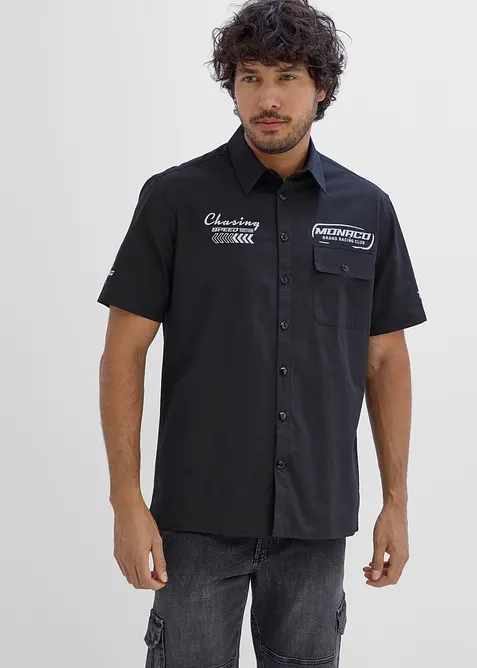 Chemise manches courtes 100% coton, bonprix