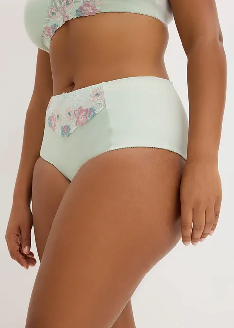 Slip modelant avec broderie d&eacute;licate, bonprix