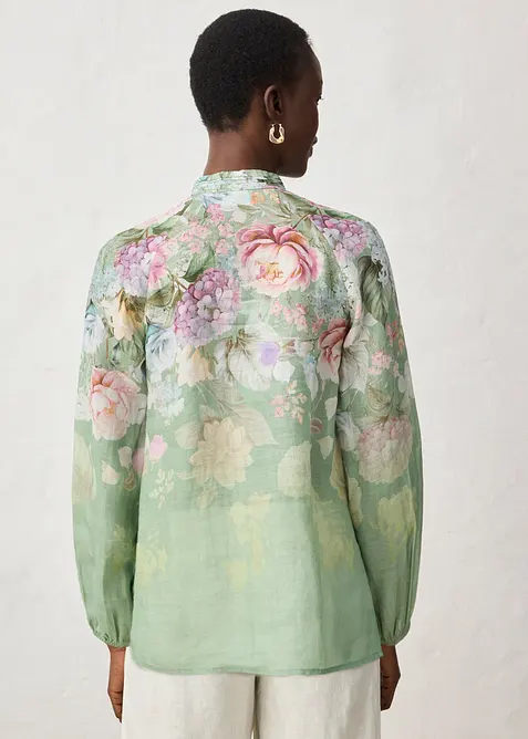 Tunique-blouse en ramie rafra&icirc;chissante, bonprix