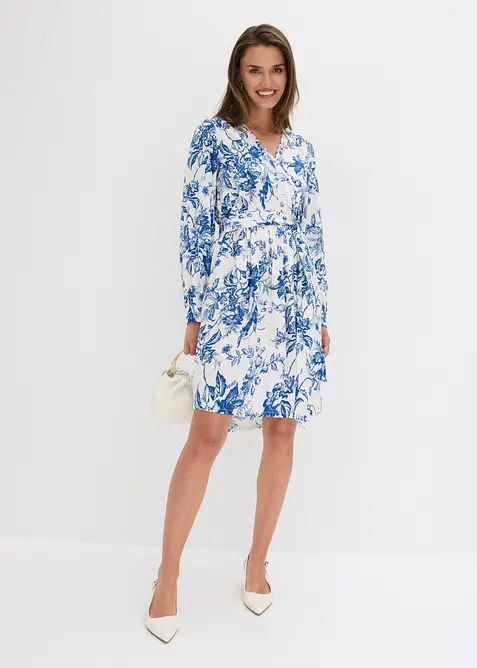 Kleid aus flie&szlig;ender Viskose, bonprix