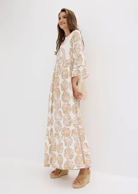 Tunika-Kleid aus flie&szlig;ender Viskose, bonprix