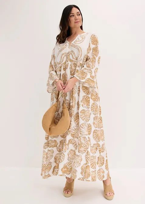 Tunika-Kleid aus flie&szlig;ender Viskose, bonprix